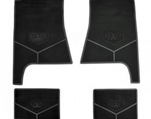 Legendary Auto Interiors Chevelle Super Sport Floor Mat, 396 Vinyl, 1968-1972