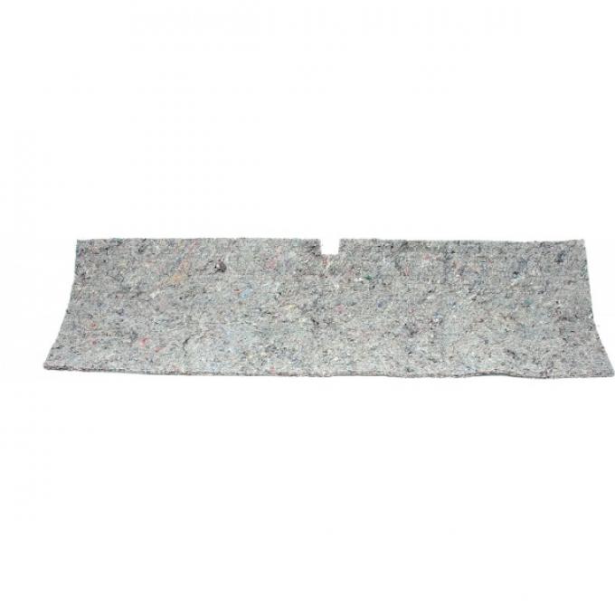 Chevelle Trunk Divider Jute Insulation, Convertible, 1968-1972