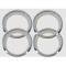 El Camino Wheel Trim Rings, 14 x 7, For 5 Spoke SS Wheel, 1969-1970