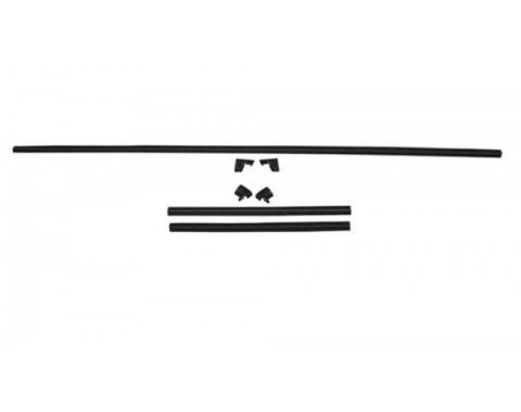 Chevelle - Headliner Rear Window Molding Kit, Coupe, 1964-1965