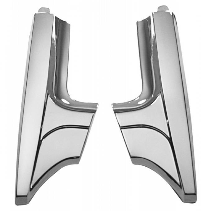 El Camino Rear Corner Bed Moldings, 1964-1967