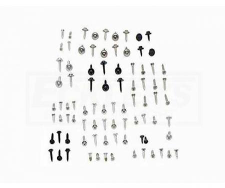 El Camino Interior Screw Kit, Complete, 1968