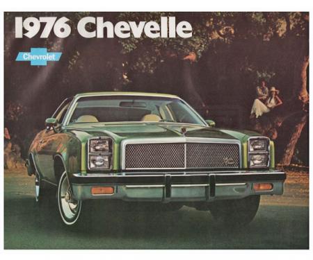 Chevelle Literature, Color Sales Brochure, 1976