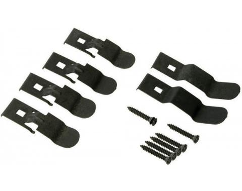 Chevelle Dash Pad Clip Kit, 1970-1972