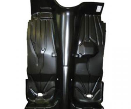 Malibu Floor Pan, Full, With Hump, 1978-1983