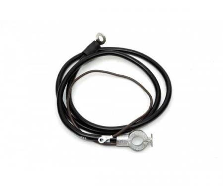 Chevelle Battery Cable, Spring Ring, Positive, Small Block,1968-1969