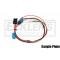 Chevelle Clock Wiring Harness, Dash Mounted, 1968-1969