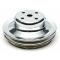 Chevelle Water Pump Pulley, Big Block, Double Groove, Chrome, 1969-1972