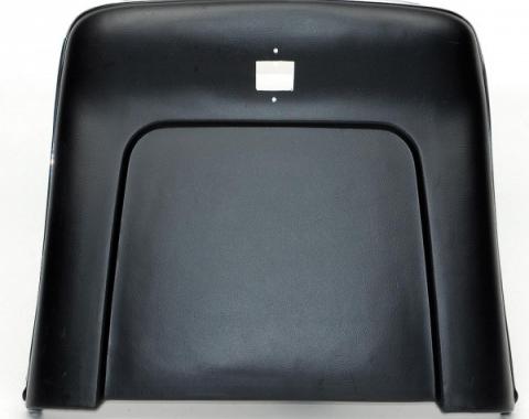 El Camino Bucket Seat Backs, Black, 1969-1972