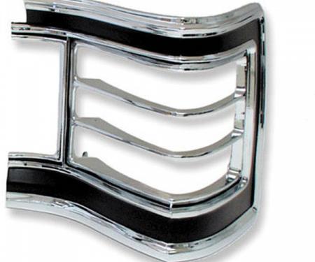 Chevelle Taillight Bezel, Right, Except Wagon, 1967