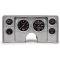 Malibu Instrument Cluster Panel, Aluminum Finish, With Sport Comp Gauges, 1982-1983