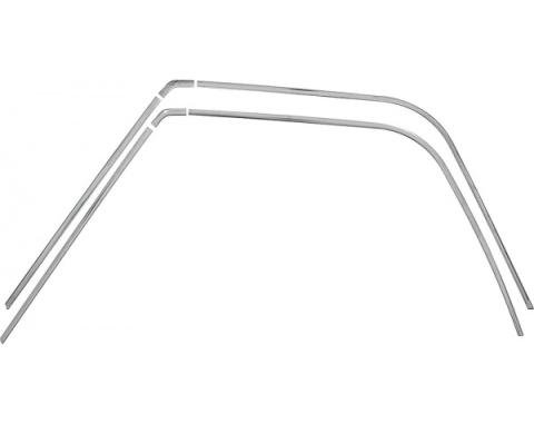 1970-1972 Chevelle / Skylark / GS Coupe Drip Rail Moldings