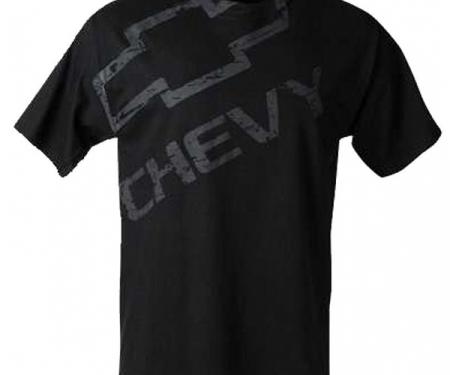 Chevy T-Shirt, Distressed Chevy With Bowtie