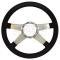 El Camino Steering Wheel, Volante S9, Black Leather, 1959-1987