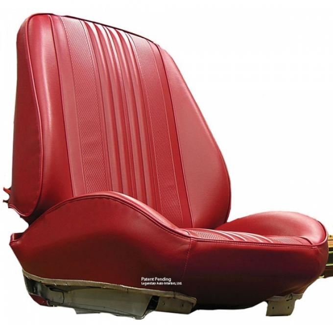 Legendary Auto Interiors Chevelle & Malibu Sport Seats, Ralleye, Front, Covers & Foam, 1970