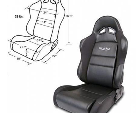 Chevelle & Malibu Bucket Seat, Sportsman Series, Right, 1964-1983