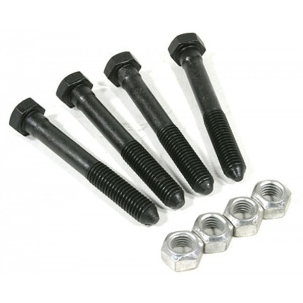 Chevelle Control Arm Frame Bolt & Locking Nuts, Lower, 19671969