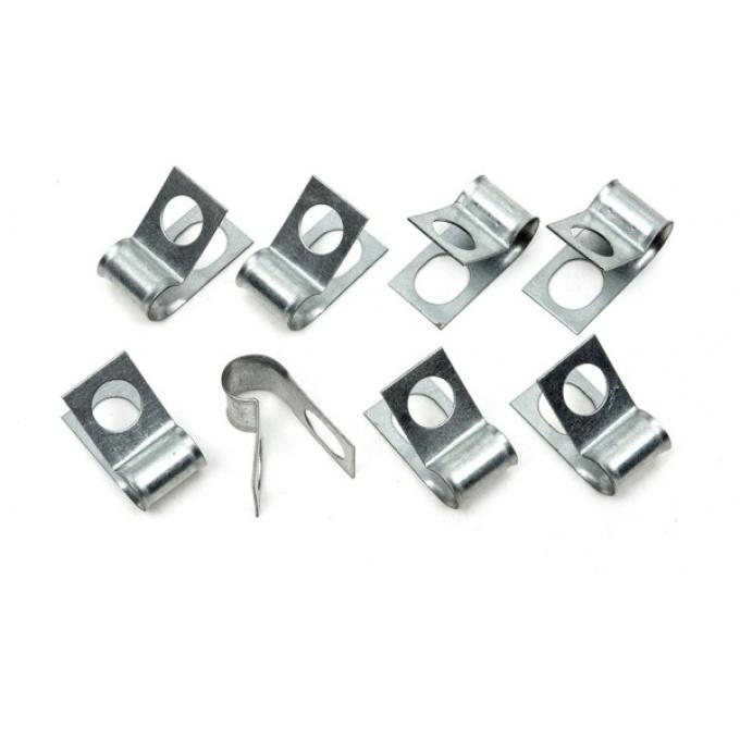 Chevelle Brake Or Fuel Line Retaining Clips, Single, 5/16,1964-1972