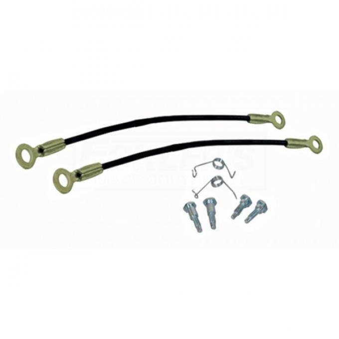 El Camino Tailgate Cable And Spring, Kit, 1968-1972