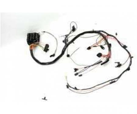Chevelle Dash Wiring Harness, Main, For Cars With Warning Lights & Without Seat Belt Warning, 1972