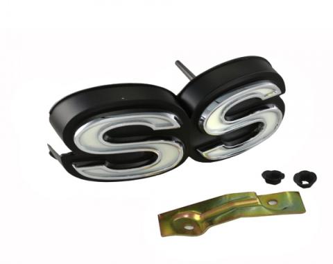 El Camino Grill Emblem, Super Sport, 1970