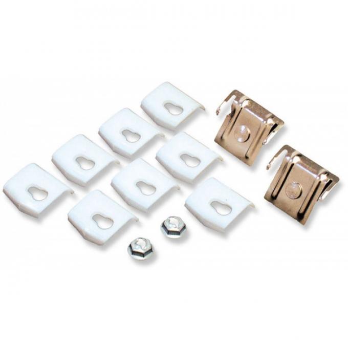 Chevelle Mldg Clip Set, Below Rear Window El Camino, 1968-1972