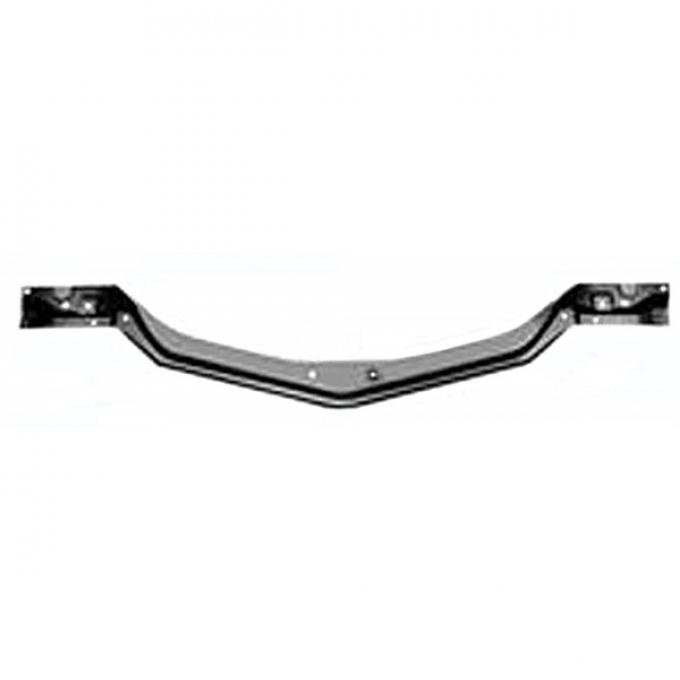 Chevelle And Malibu Radiator Upper Support Plate, Without Hood Pin Holes, 1970-1972