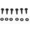 El Camino Heater Control Cable Retainers, With AC, 1968-1969