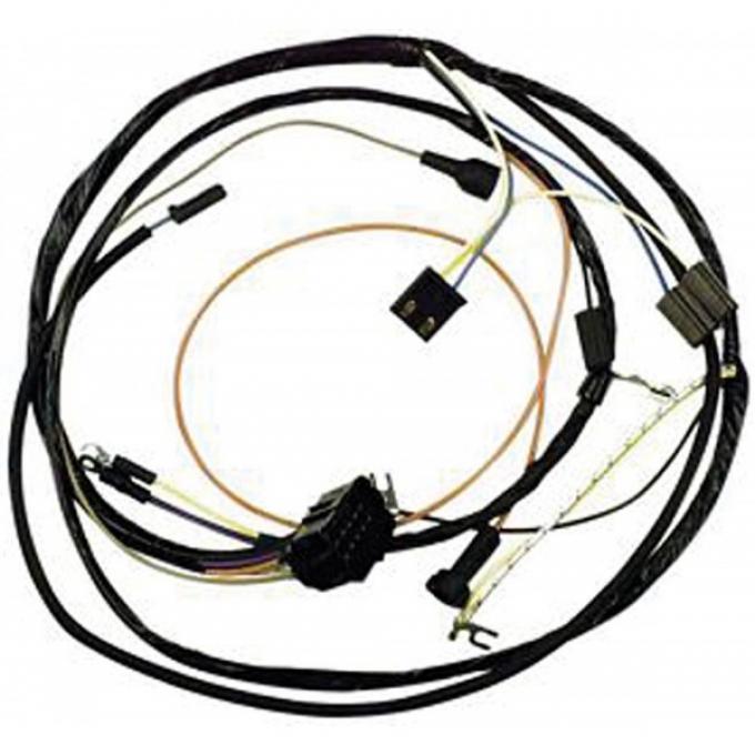 El Camino Engine Harness, 396 c.i V8, With Warning Lights And Idle Stop Solenoid, 1969