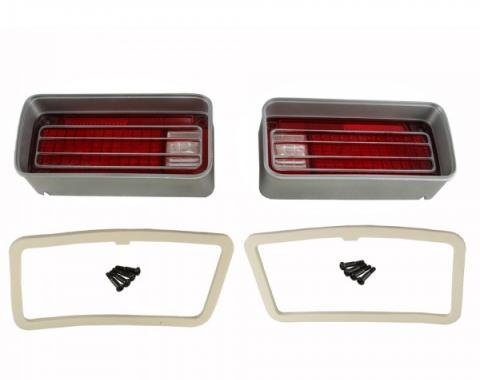 Chevelle And Malibu Taillight Lens, Kit, 1970