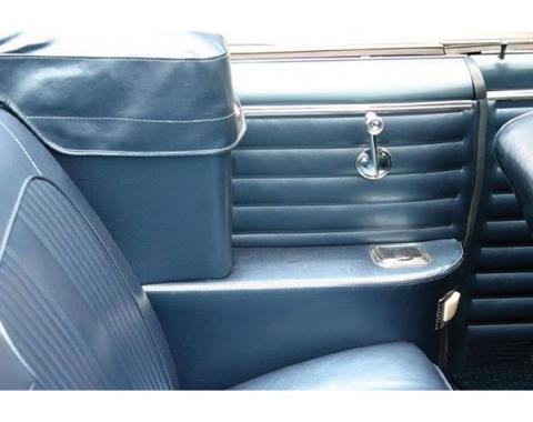 Legendary Auto Interiors Chevelle & Malibu Covers, Rear Armrest, Convertible, Show Correct, 1964