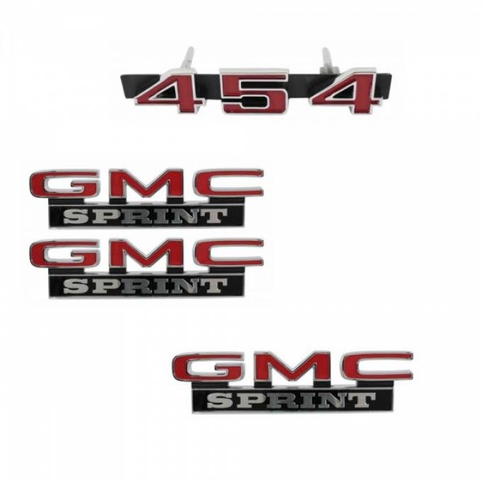 GMC Emblem Kit, 454,  1971-1972