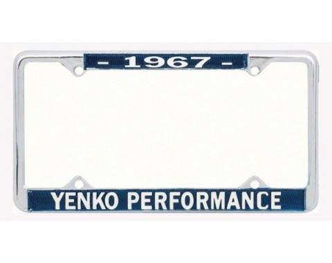 El Camino Yenko Performace License Frame, 1967