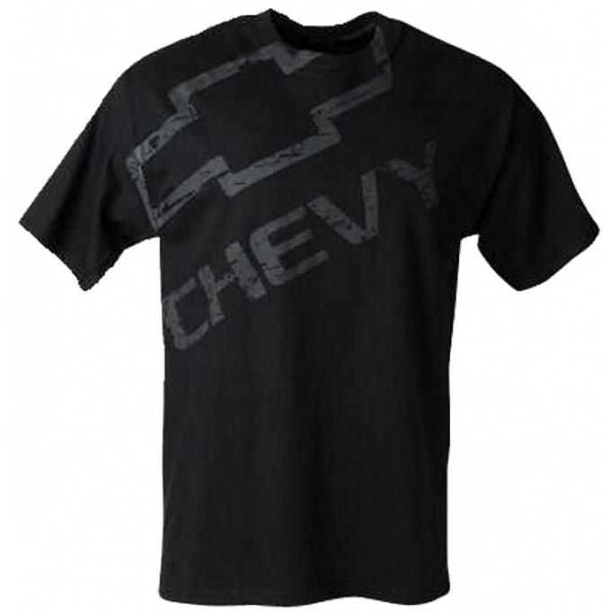Chevy T-Shirt, Distressed Chevy With Bowtie