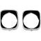 Chevelle Headlight Bezels, Inner & Outer, Right, 1969