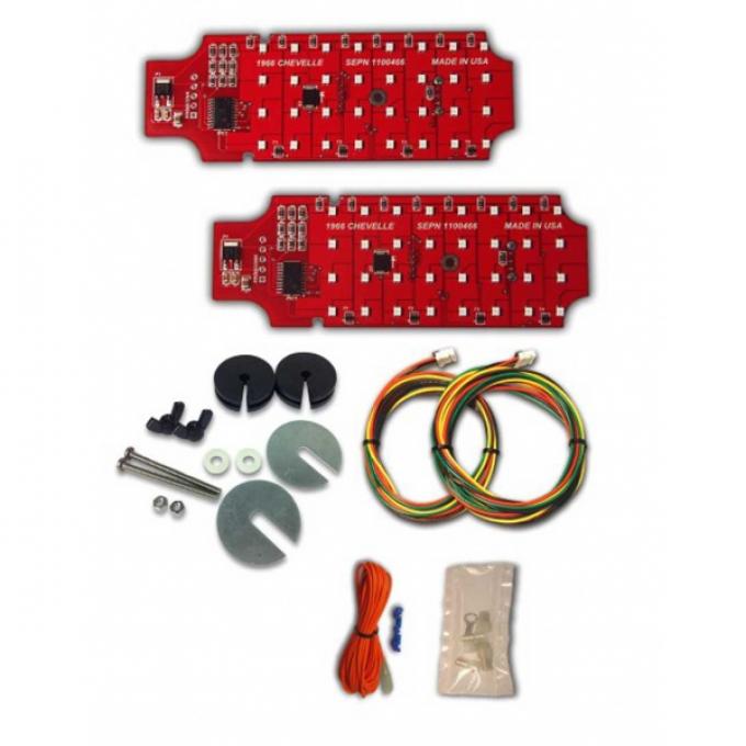 Chevelle - Digi-Tails LED Tail Light Panels, 1966