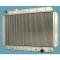 Chevelle Radiator, 25 Core, Unpolished Aluminum, For Cars With Automatic Transmission, U.S. Radiator, 1964-1967