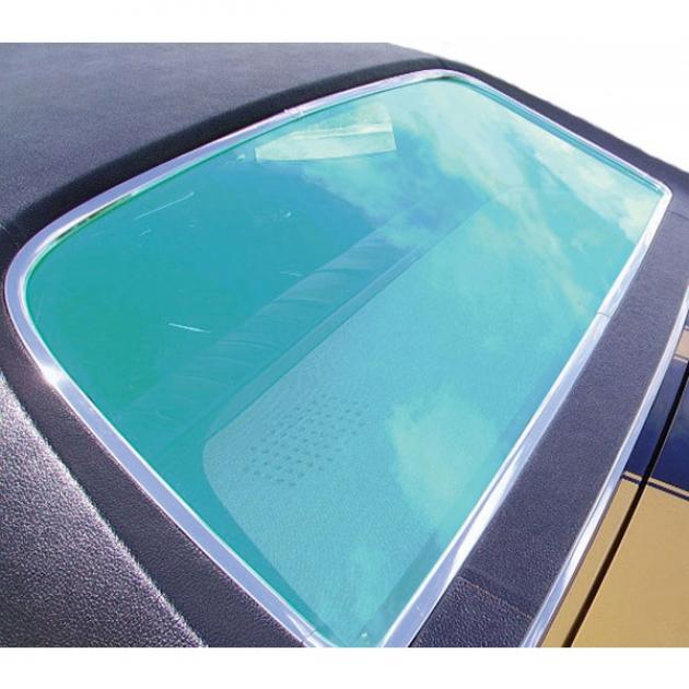 1968-1969 Chevelle Door Glass – LH Clear Tempered Glass For 2-Door Coupe/Sedan