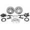 Chevelle Disc Brake Conversion Kit, Rear, With Parking Brake, 1968-1972