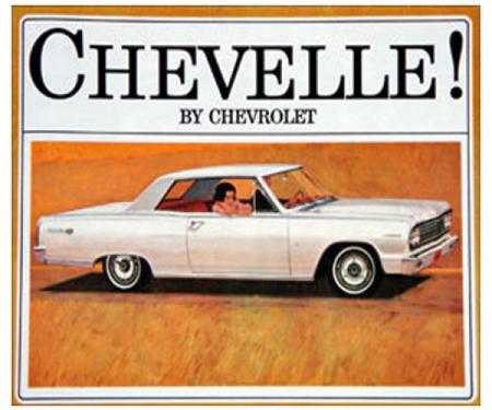 Chevelle Literature, Color Sales Brochure, 1964