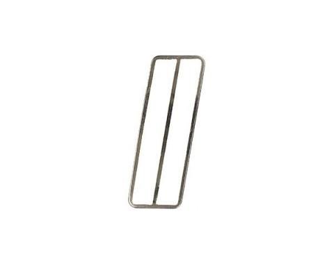 El Camino Gas Pedal Trim, Stainless Steel, 1968-1972