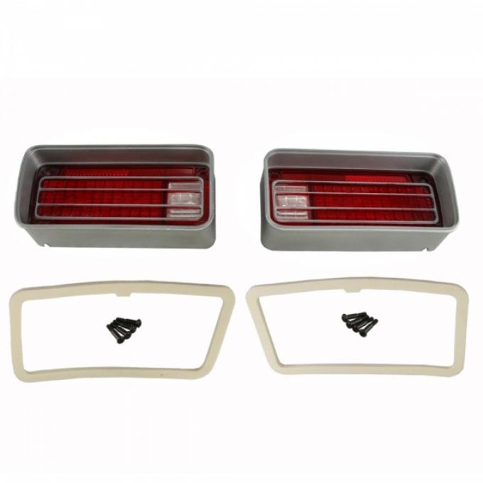 Chevelle And Malibu Taillight Lens, Kit, 1970