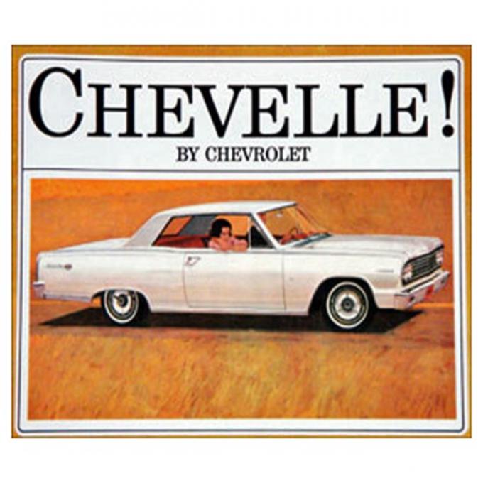 Chevelle Literature, Color Sales Brochure, 1964