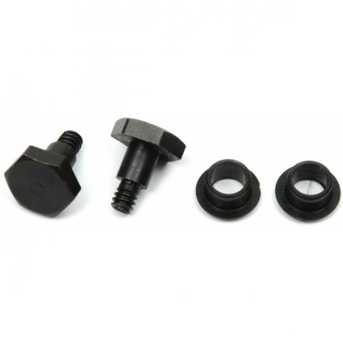 El Camino Cowl Induction Flapper Door Bushings & Pivot Bolts, 1970-1972