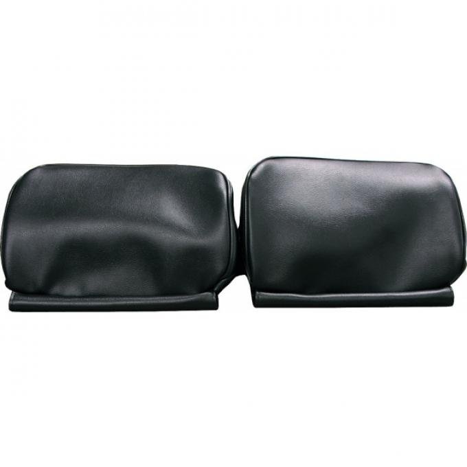 Legendary Auto Interiors Chevelle Headrest Covers, Bench Seat, Vinyl, 1966