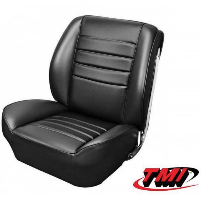 Chevelle TMI Sport Bucket Seat Covers & Foam, Coupe Or Convertible, 1965