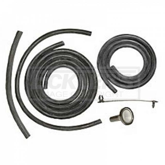 Chevelle And Malibu Windshield Washer Jar To Pump Hose Kit,1966-1967