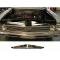 El Camino Core Support Filler Panel, Polished Aluminum, 1966