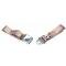 Seatbelt Solutions 1964-1966 Chevelle, Front Lap Belt, 60" with Chrome Lift Latch 1800603008 | Medium Saddle