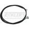 El Camino Speedometer Cable, Without Gear Adaptor, 97-1/2 Inches, 1984-1987